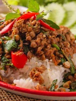 Beef Basil Rice